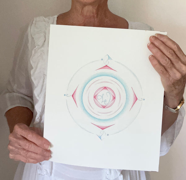 Star-Glyph Giclee Print - "Gratitude"